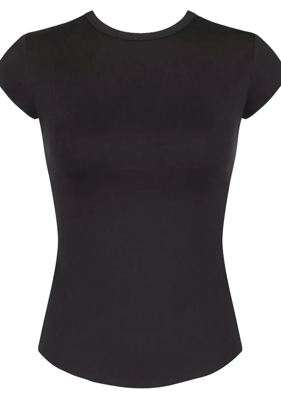 Sloggi Women GO Ribbed T-Shirt (1-pack), dames T-shirt, zwart