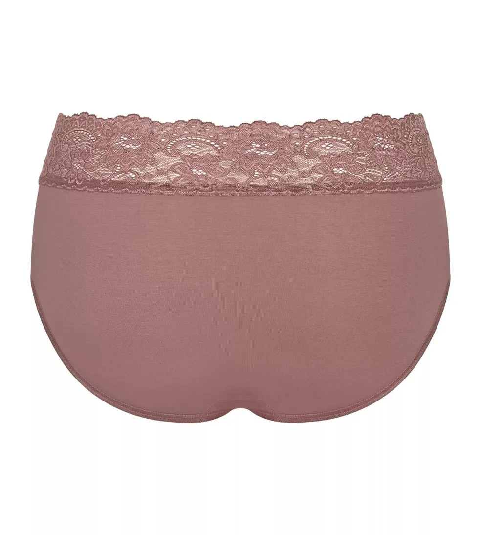 Sloggi Women Romance Midi (1-pack), dames slip, donkerbruin