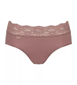 Sloggi Women Romance Midi (1-pack), dames slip, donkerbruin