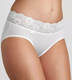 Sloggi Women Romance Midi (1-pack), dames slip, wit