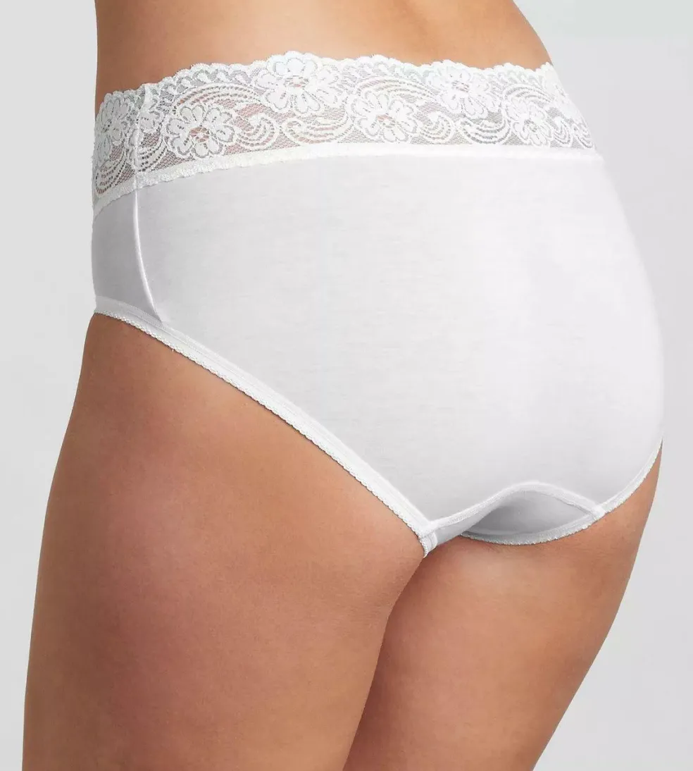 Sloggi Women Romance Midi (1-pack), dames slip, wit