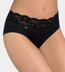 Sloggi Women Romance Midi (1-pack), dames slip, zwart