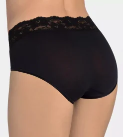 Sloggi Women Romance Midi (1-pack), dames slip, zwart