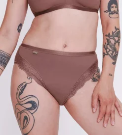 Sloggi Women Romance Tai (1-pack), dames slip, donkerbruin