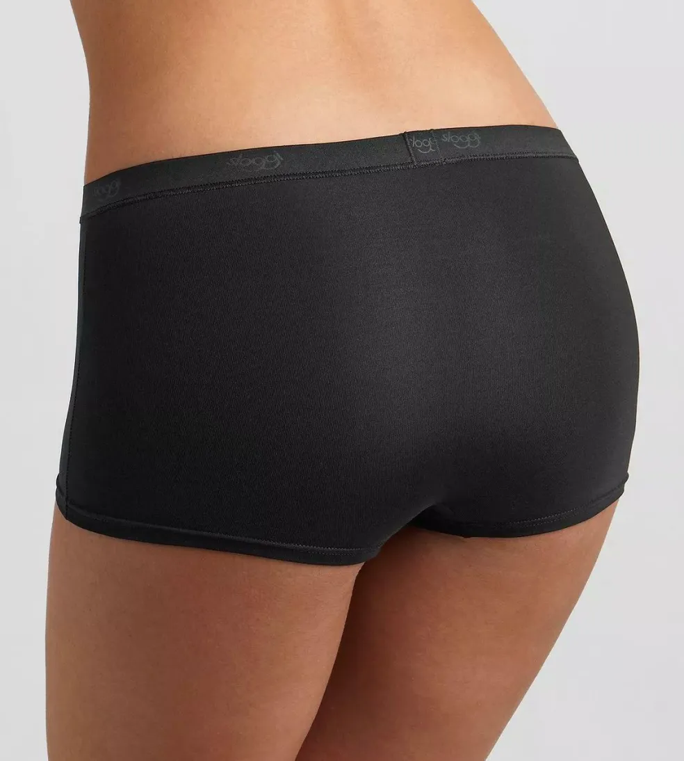 Sloggi Women Sensual Fresh Short (1-pack), dames boxer, zwart