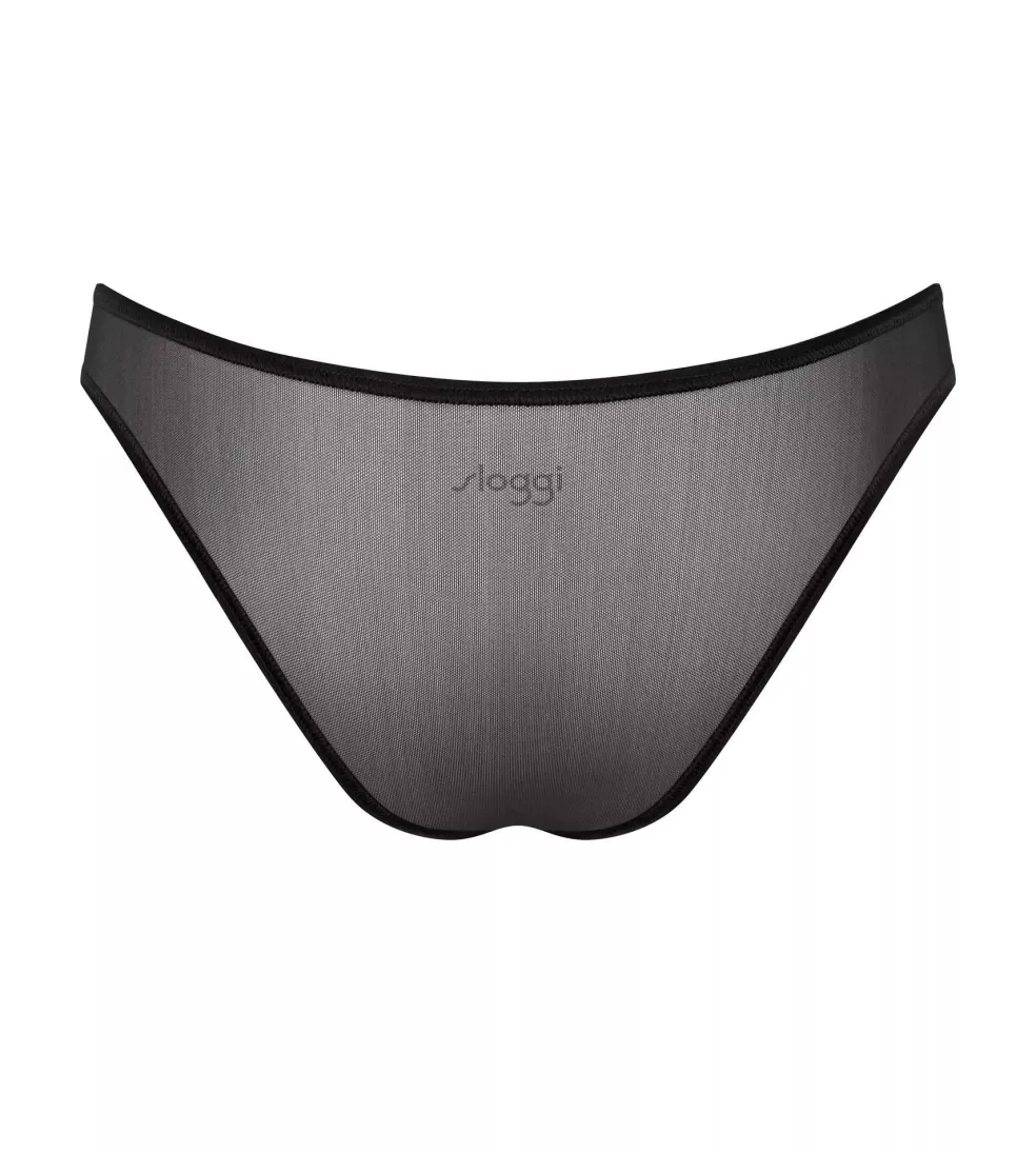 Sloggi Women Soft ADAPT Tiny Tanga (1-pack), dames slip, zwart