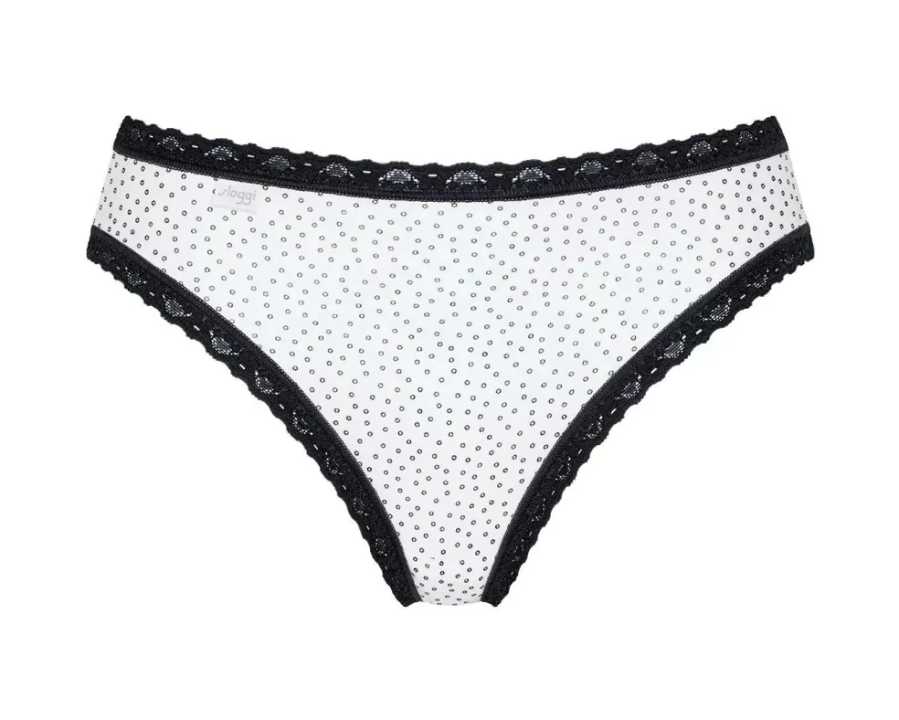 Sloggi Women 24/7 Weekend Tai (3-pack), dames slip, zwart