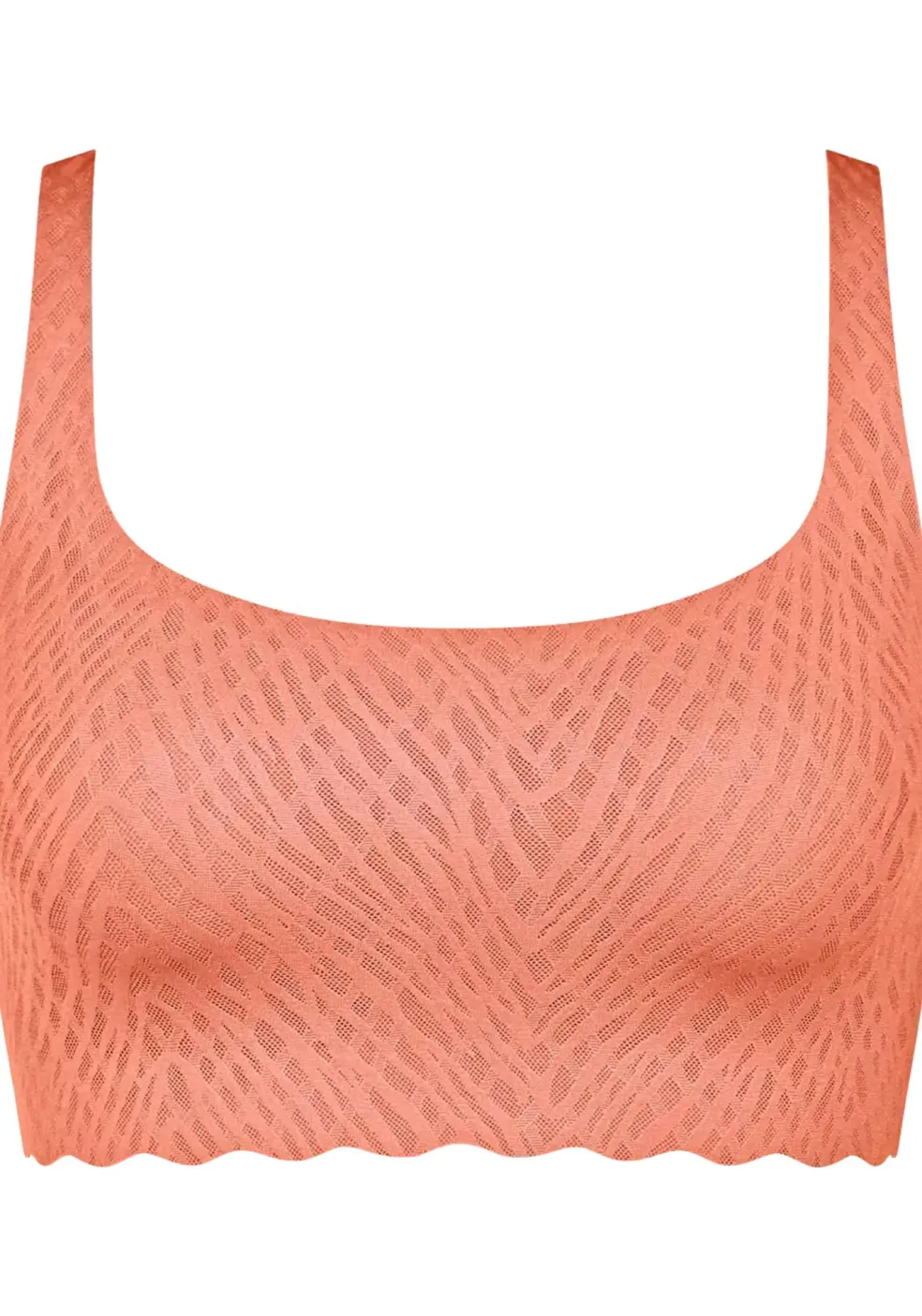 Sloggi Women ZERO Feel Bliss Top, bralette, licht abrikoos