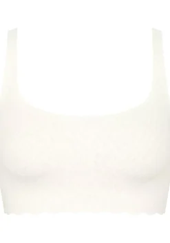 Sloggi Women ZERO Feel Bliss Top, bralette, wit