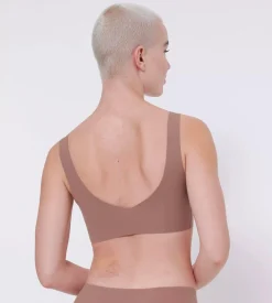Sloggi Women ZERO Feel 2.0 Bralette, bralette, donkerbruin