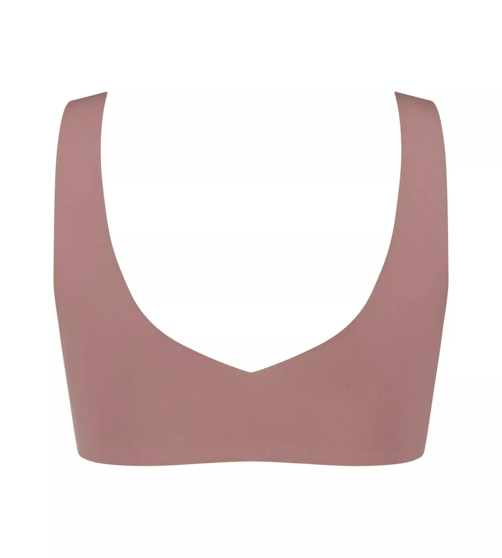 Sloggi Women ZERO Feel 2.0 Bralette, bralette, donkerbruin