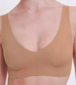 Sloggi Women ZERO Feel 2.0 Bralette, bralette, lichtbruin