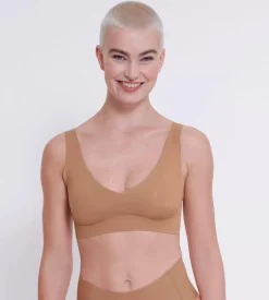 Sloggi Women ZERO Feel 2.0 Bralette, bralette, lichtbruin