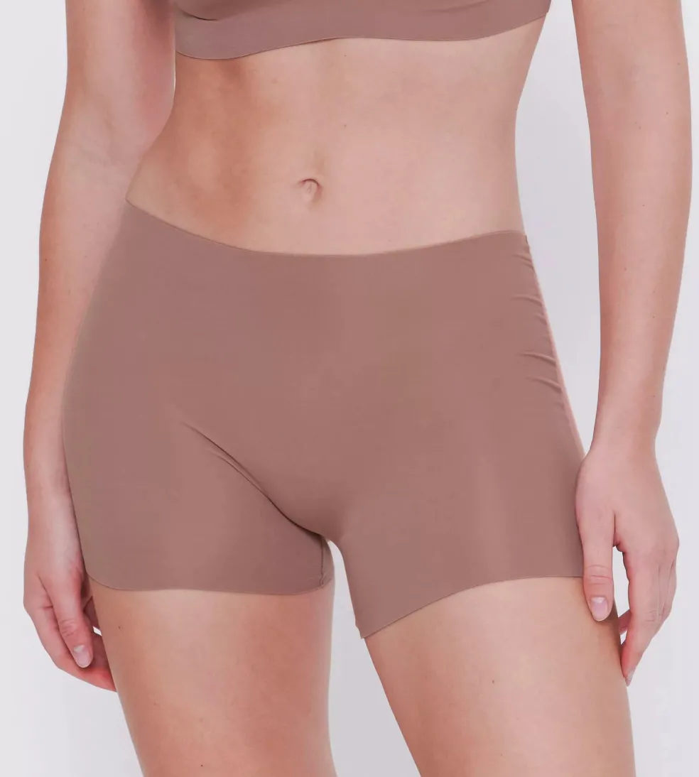 Sloggi Women ZERO Feel 2.0 Cyclist (1-pack), dames boxer, donkerbruin
