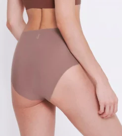 Sloggi Women ZERO Feel 2.0 High waist (1-pack), dames slip, donkerbruin