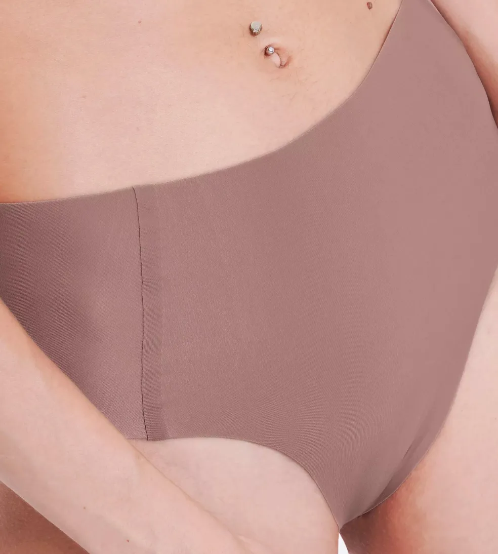 Sloggi Women ZERO Feel 2.0 High waist (1-pack), dames slip, donkerbruin