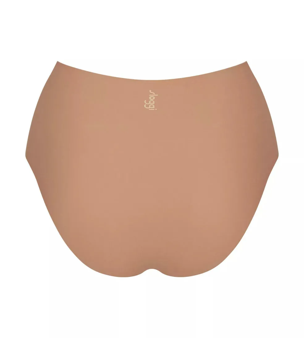 Sloggi Women ZERO Feel 2.0 High waist (1-pack), dames slip, lichtbruin