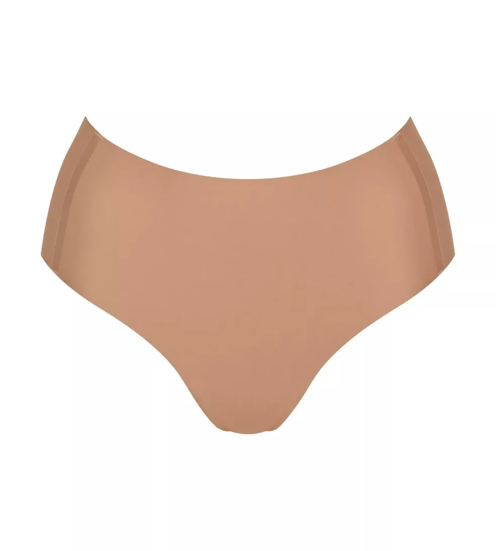 Sloggi Women ZERO Feel 2.0 High waist (1-pack), dames slip, lichtbruin