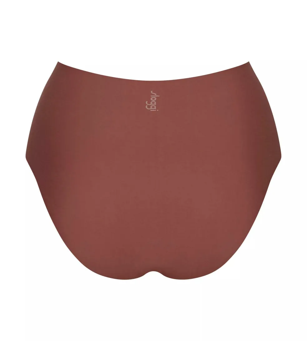 Sloggi Women ZERO Feel 2.0 High waist (1-pack), dames slip, roestbruin