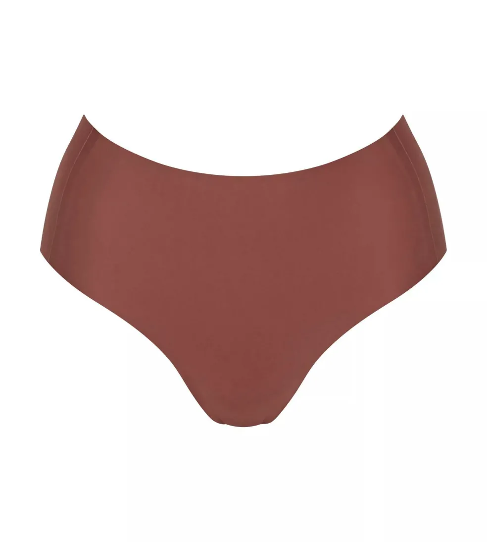 Sloggi Women ZERO Feel 2.0 High waist (1-pack), dames slip, roestbruin