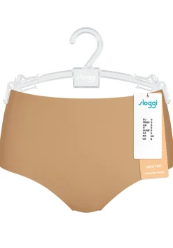 Sloggi Women ZERO Feel Maxi EX, onzichtbare hoge dames slip, huidskleur