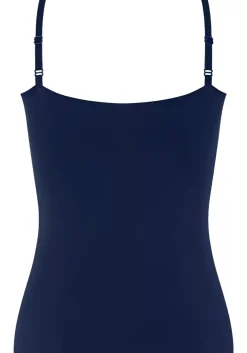 Sloggi Women ZERO Feel 2.0 Spaghetti Top (1-pack), dames singlet, middenblauw