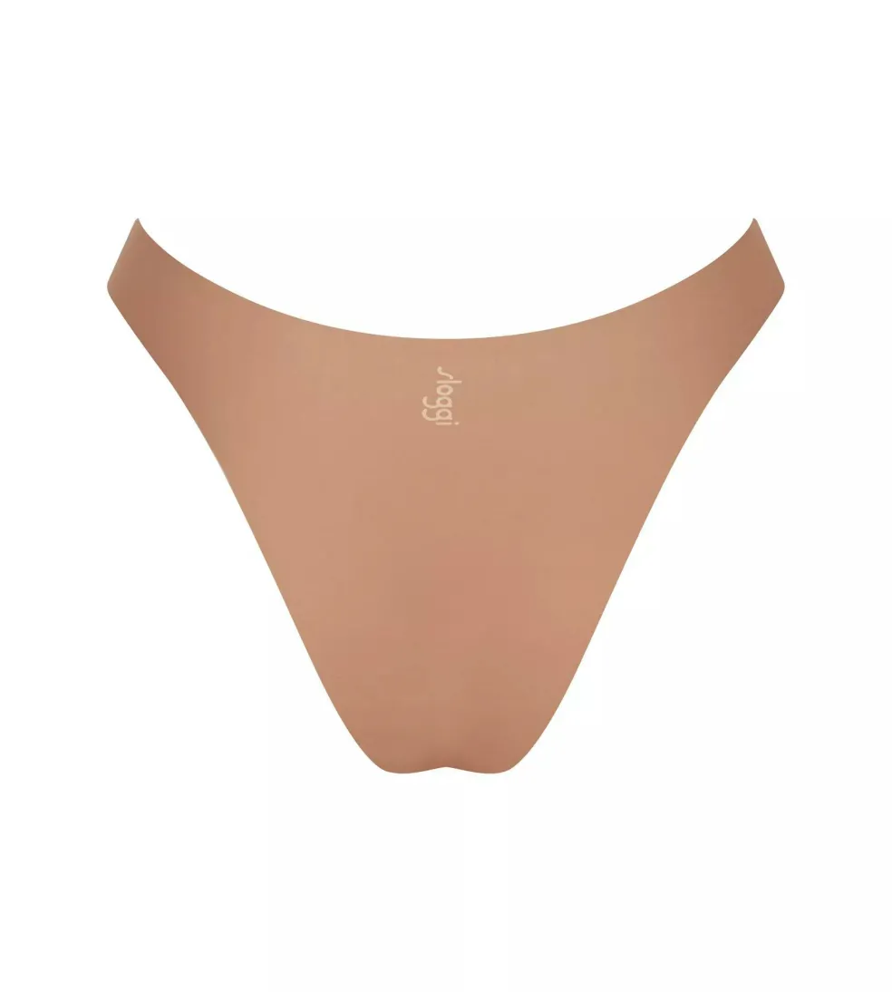 Sloggi Women ZERO Feel 2.0 Tiny tanga (1-pack), dames slip, lichtbruin