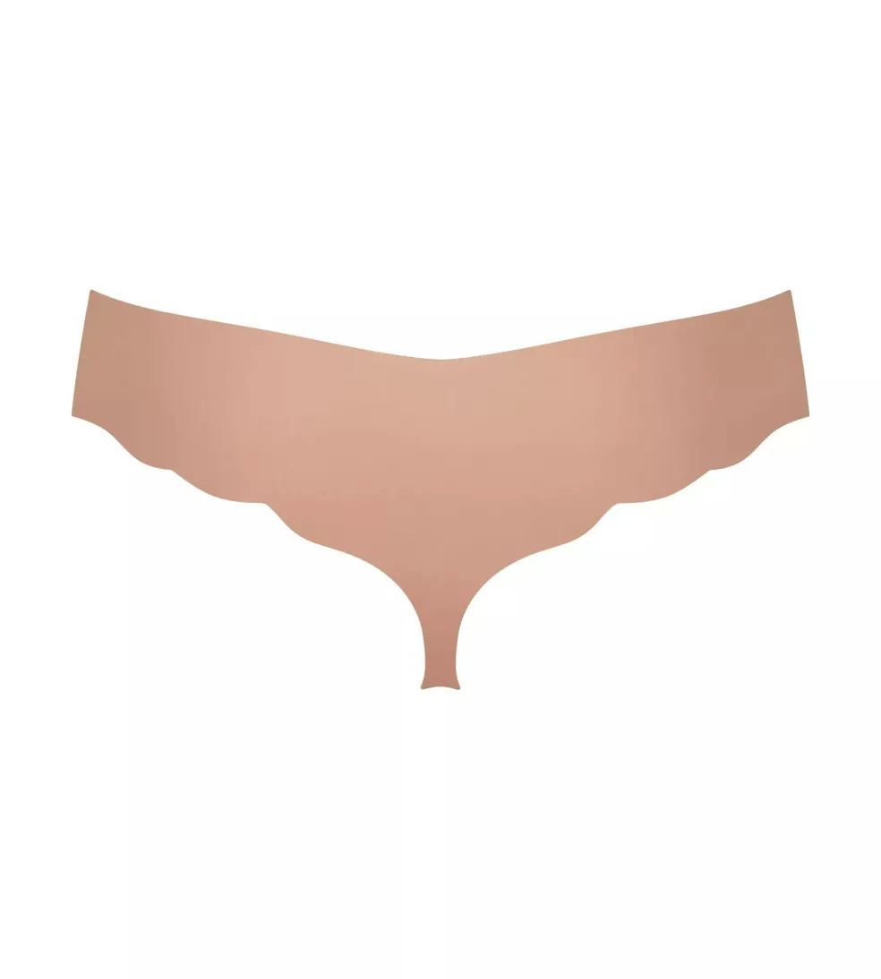Sloggi Women ZERO Microfibre 2.0 Hipstring (1-pack), dames string, bruin