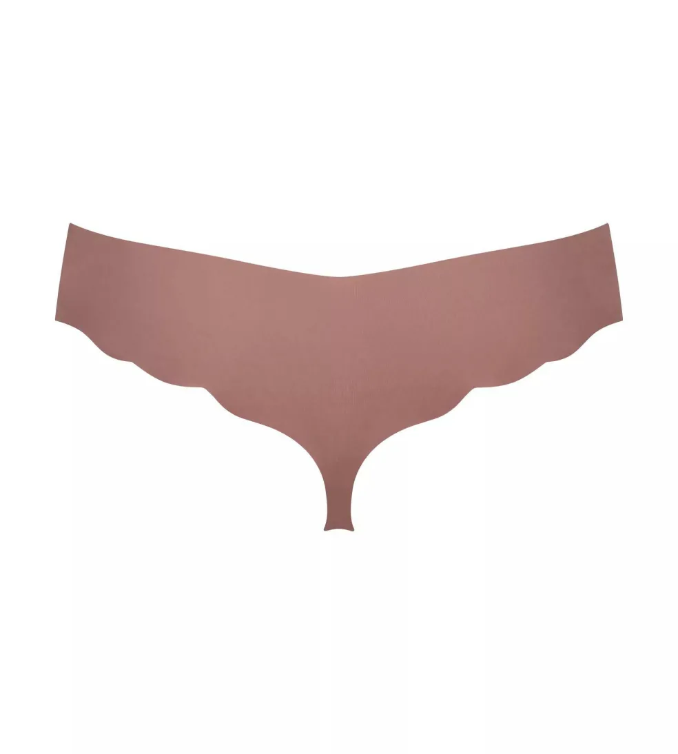 Sloggi Women ZERO Microfibre 2.0 Hipstring (1-pack), dames string, bruin
