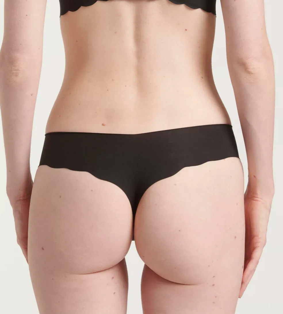 Sloggi Women ZERO Microfibre 2.0 Hipstring (1-pack), dames string, zwart
