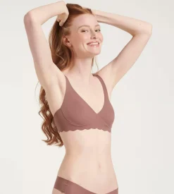 Sloggi Women ZERO Microfibre 2.0 Soft bra, BH, bruin