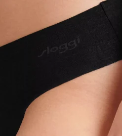 Sloggi Women ZERO Modal 2.0 Hipstring (1-pack), dames string, zwart
