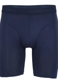 TEN CATE Basics men bamboo viscose long shorts (4-pack), heren boxers lange pijpen, blauw