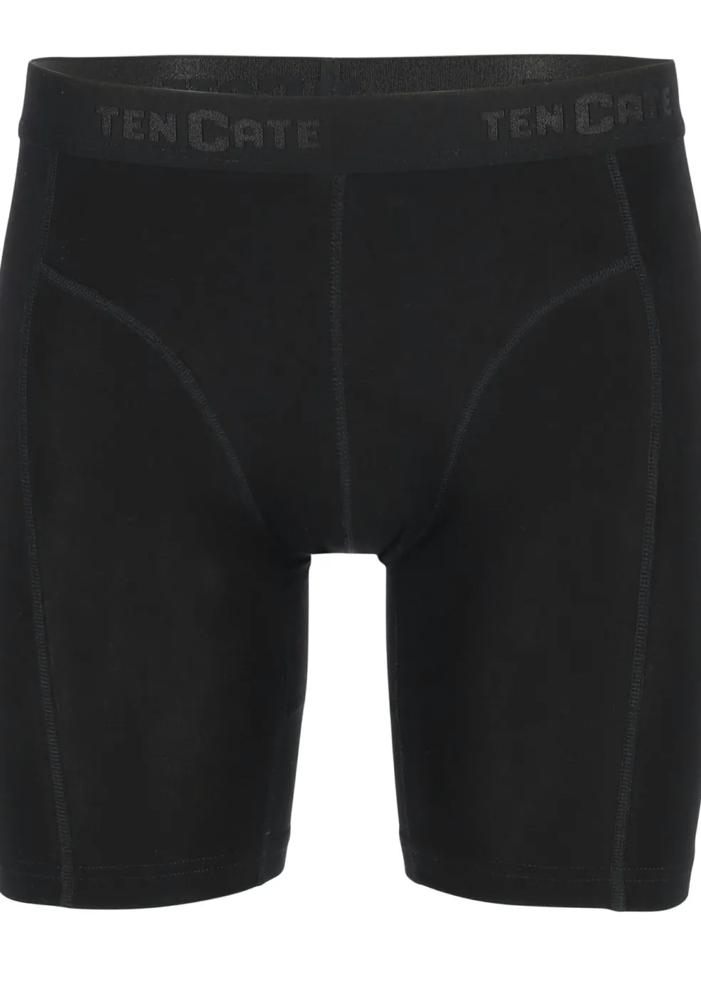 TEN CATE Basics men bamboo viscose long shorts (4-pack), heren boxers lange pijpen, zwart