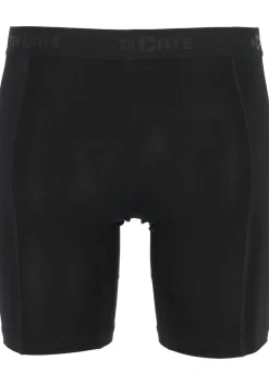 TEN CATE Basics men bamboo viscose long shorts (4-pack), heren boxers lange pijpen, zwart