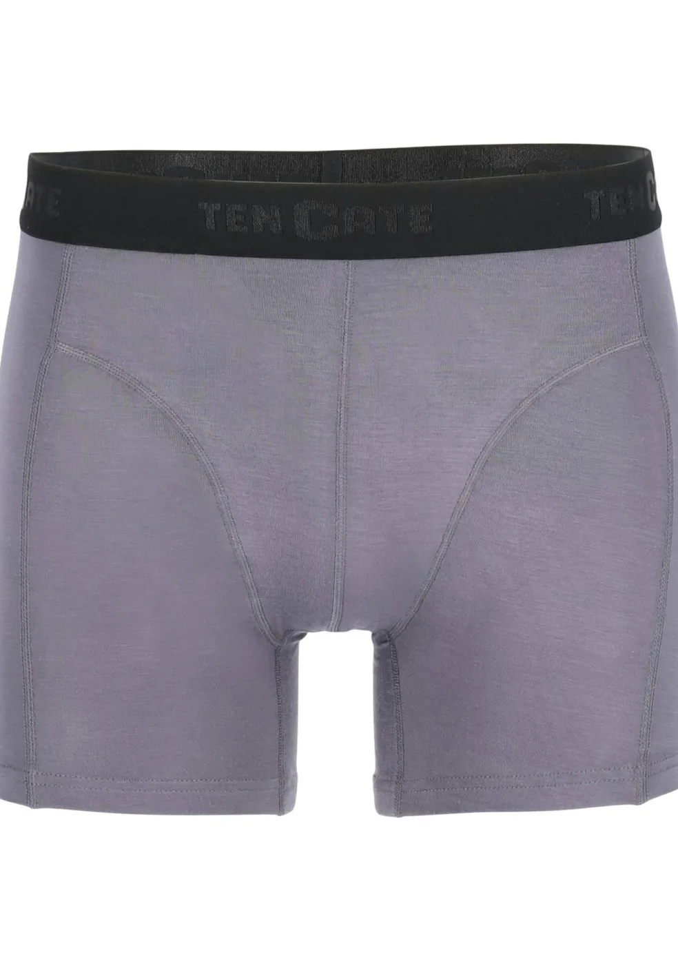 TEN CATE Basics men bamboo viscose shorts (4-pack), heren boxers normale lengte, zwart, blauw en grijs