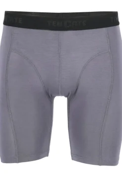 TEN CATE Basics men bamboo viscose long shorts (2-pack), heren boxers lange pijpen, grijs