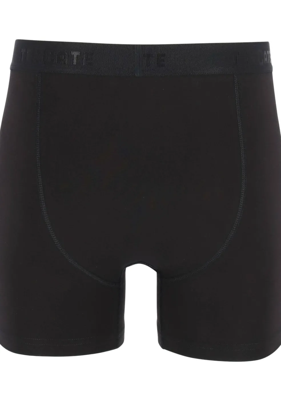 TEN CATE Basics men classic shorts met gulp (2-pack), heren boxers normale lengte, zwart