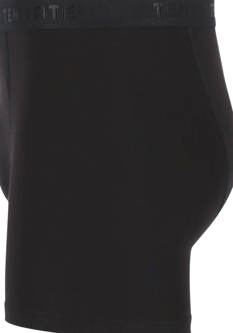 TEN CATE Basics men classic shorts met gulp (2-pack), heren boxers normale lengte, zwart
