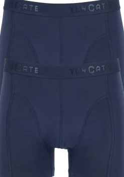 TEN CATE Basics men shorts (2-pack), heren boxers normale lengte, blauw