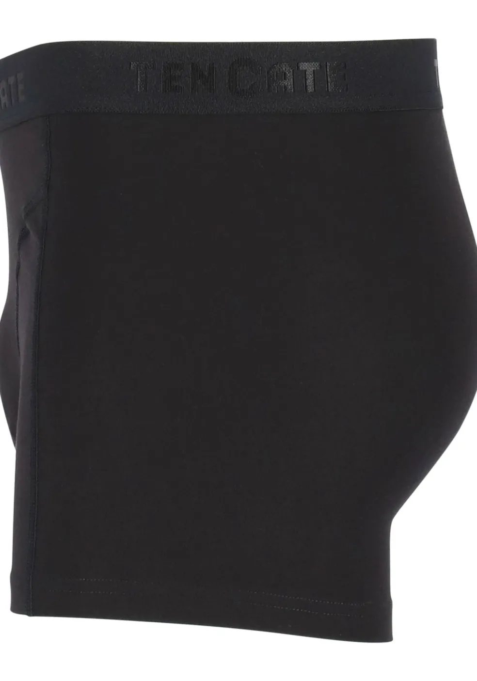 TEN CATE Basics men shorty (2-pack), heren boxers kort, zwart