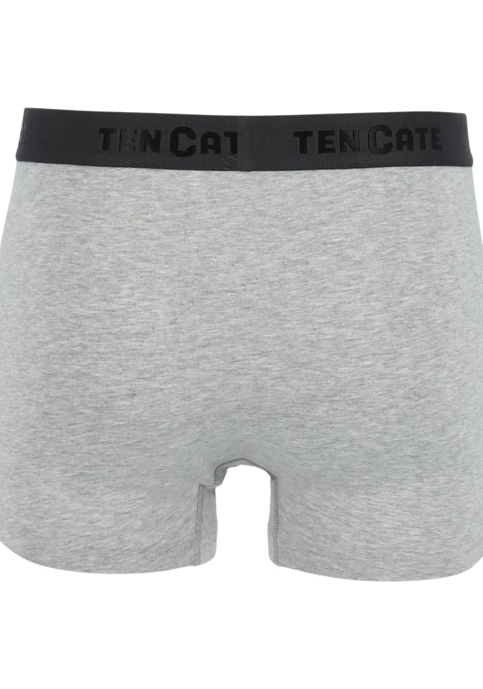 TEN CATE Basics men shorty (2-pack), heren boxers kort, grijs melange