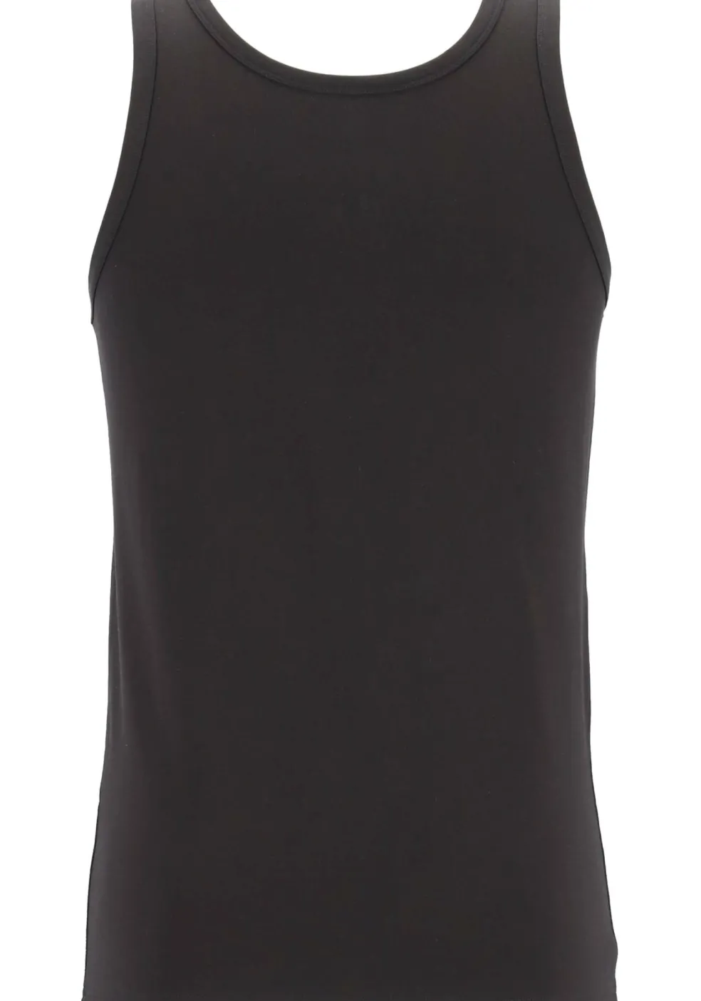 TEN CATE Basics men singlet (2-pack), heren hemden O-hals, zwart