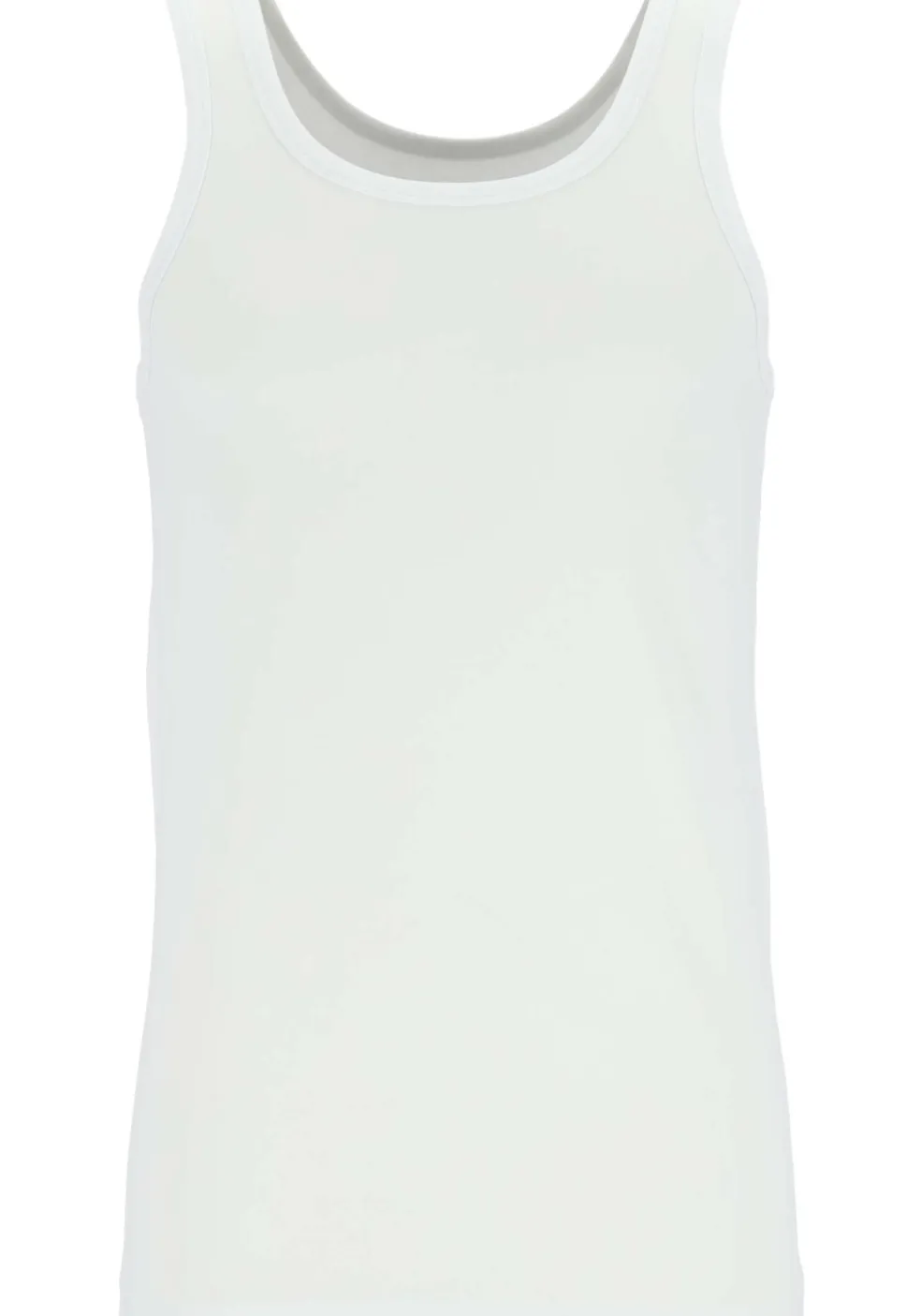 TEN CATE Basics men singlet (2-pack), heren hemden O-hals, wit