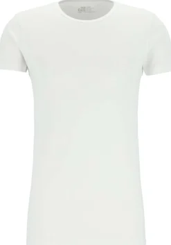 TEN CATE Basics men T-shirt (2-pack), heren T-shirts O-hals, wit