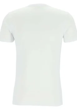 TEN CATE Basics men T-shirt (2-pack), heren T-shirts V-hals, wit
