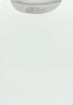 TEN CATE Basics men T-shirt (2-pack), heren T-shirts O-hals, wit
