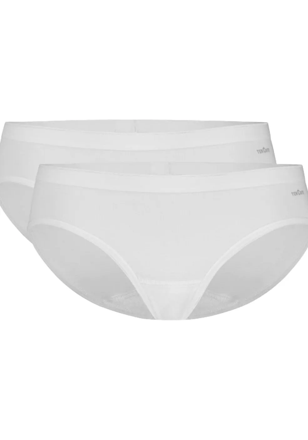 TEN CATE Basics women bikini slip (2-pack), dames Bikini lage taille, wit