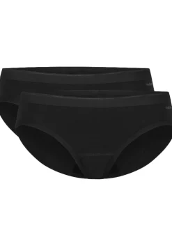 TEN CATE Basics women bikini slip (2-pack), dames Bikini lage taille, zwart