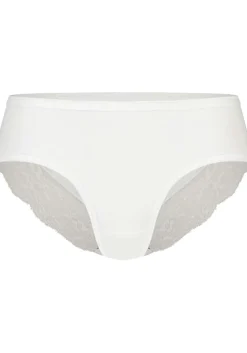 TEN CATE Basics women hipster met kant (1-pack), dames slip lage taille, wit